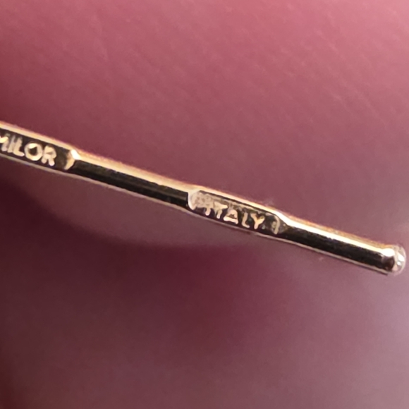 14kt Electroform Milor Rose Gold Teardrop Dangle Earrings - Picture 9 of 11